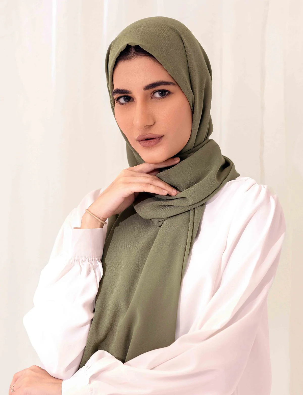 Chiffon Bubble - Olive - Image 2