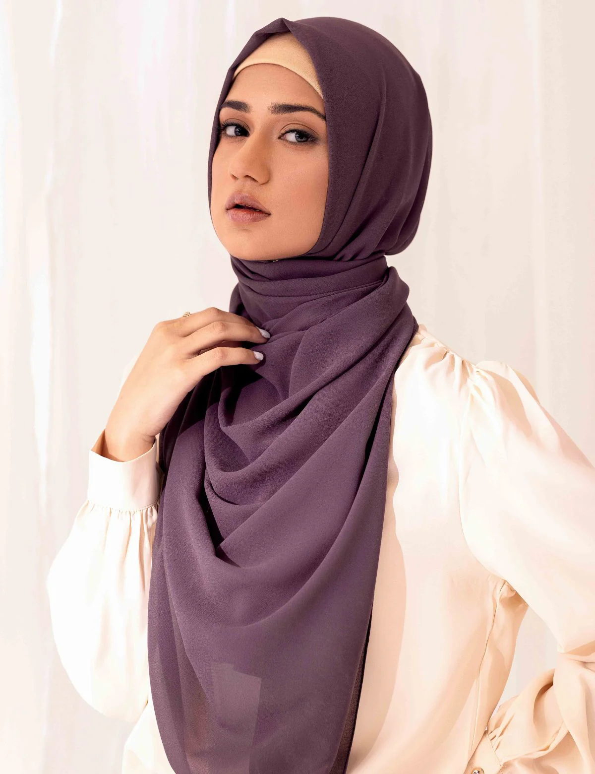 Chiffon Bubble - Plum - Image 2