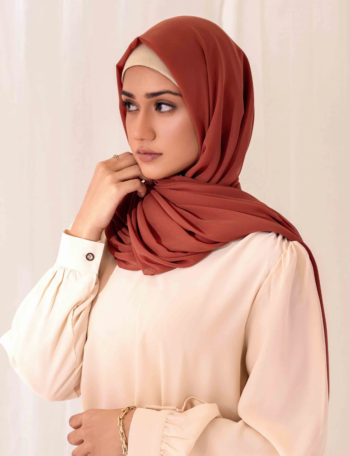 Chiffon Bubble - Rust - Image 2