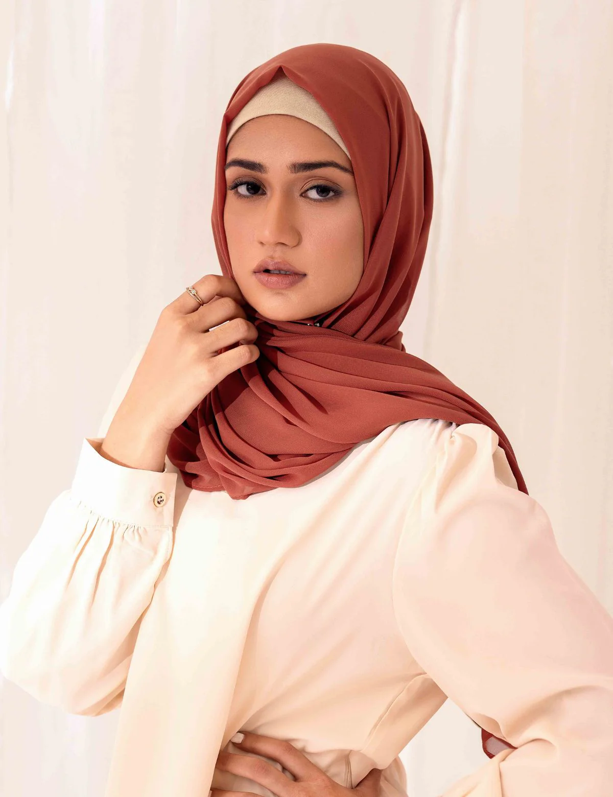 Chiffon Bubble - Rust - Image 3