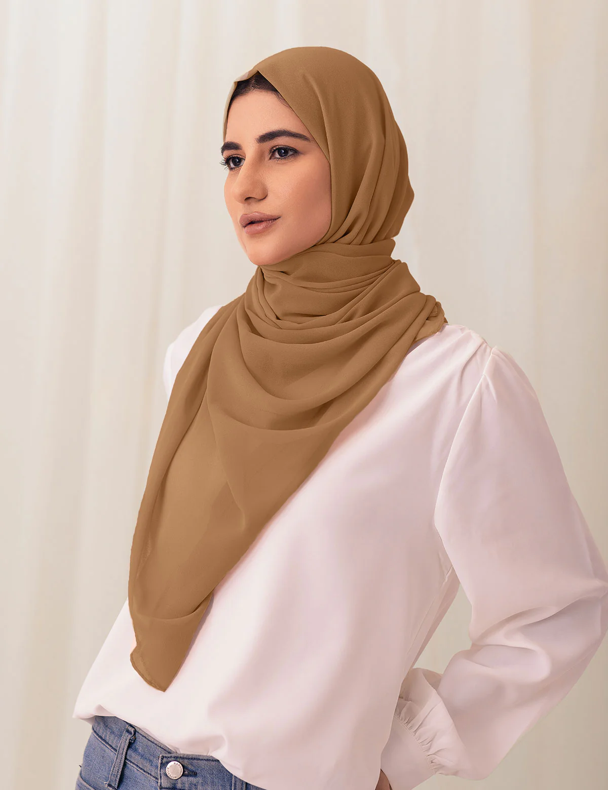 Chiffon Bubble - Summer Tan - Image 2