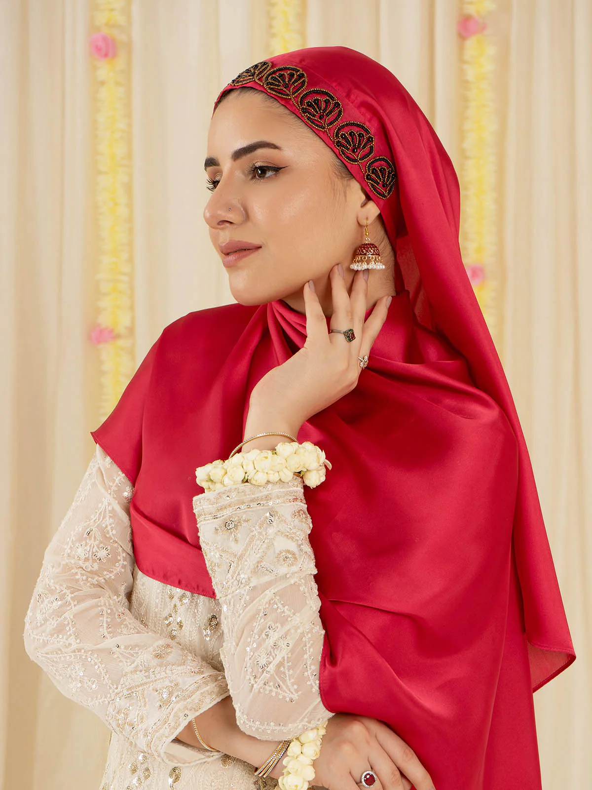 Festive Hijabs - Hot Pink - Image 4