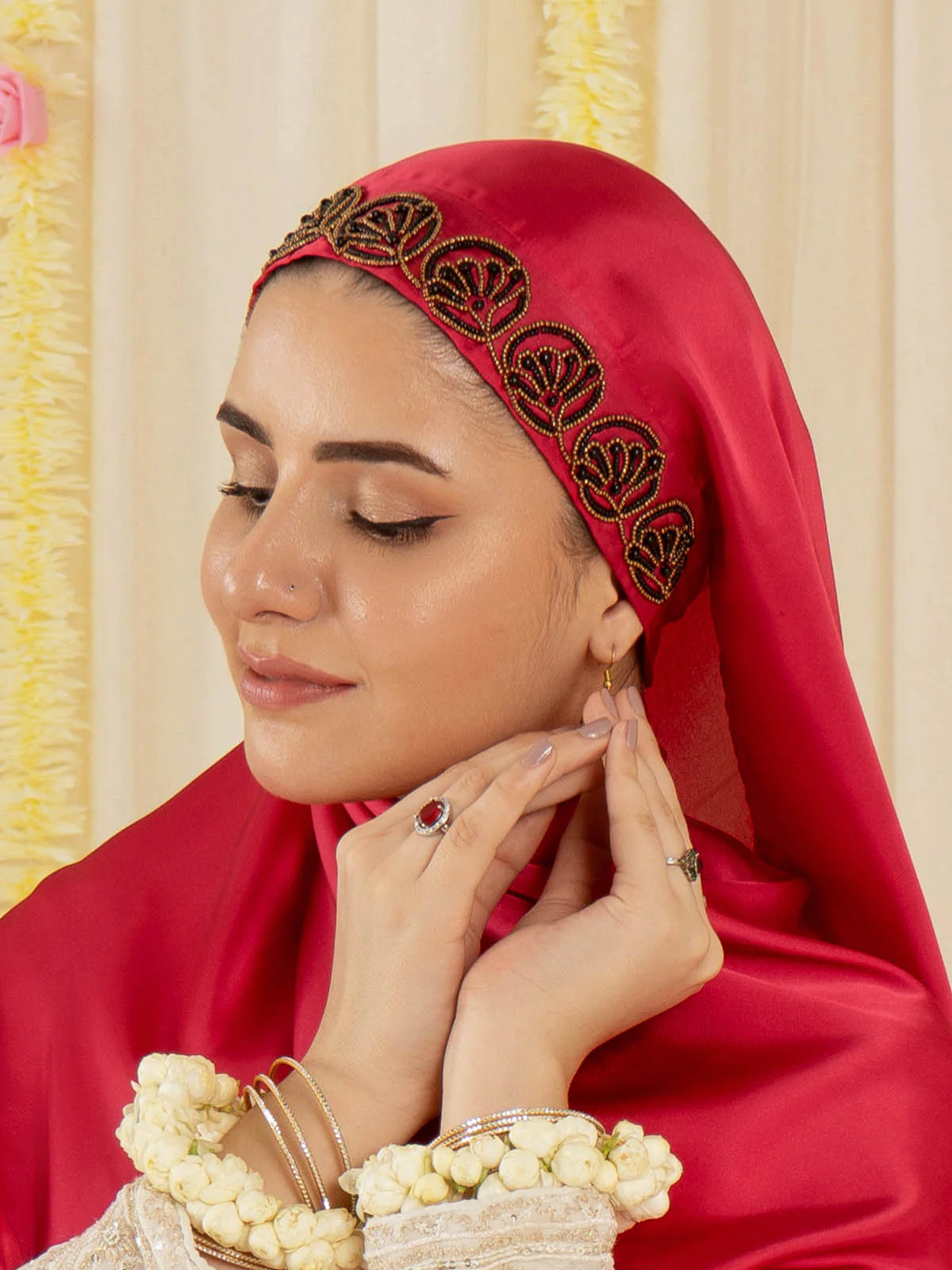 Festive Hijabs - Hot Pink - Image 5