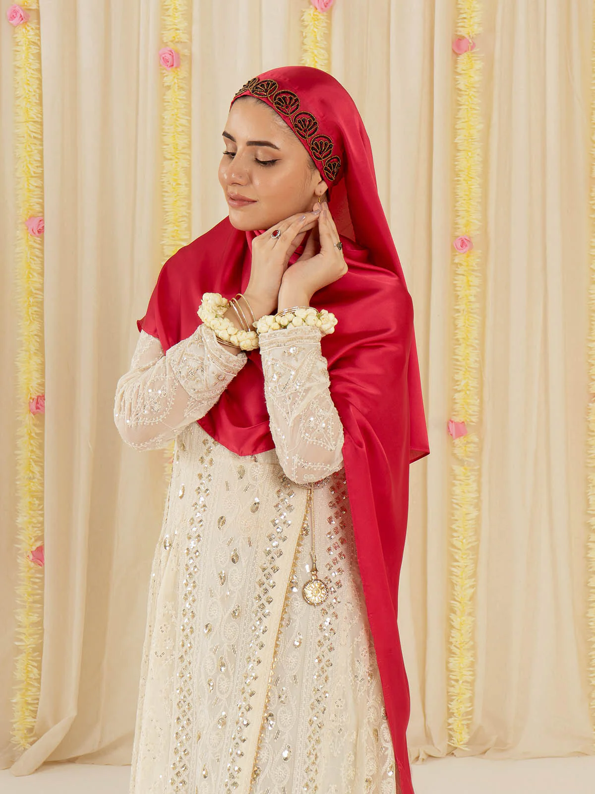 Festive Hijabs - Hot Pink - Image 6