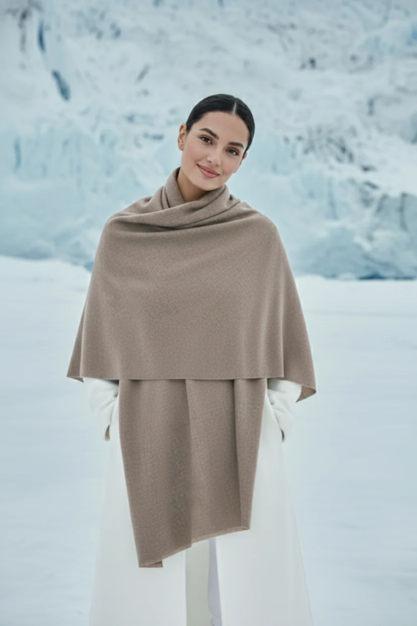 Finno Woolen Scarfs - Stone Gray