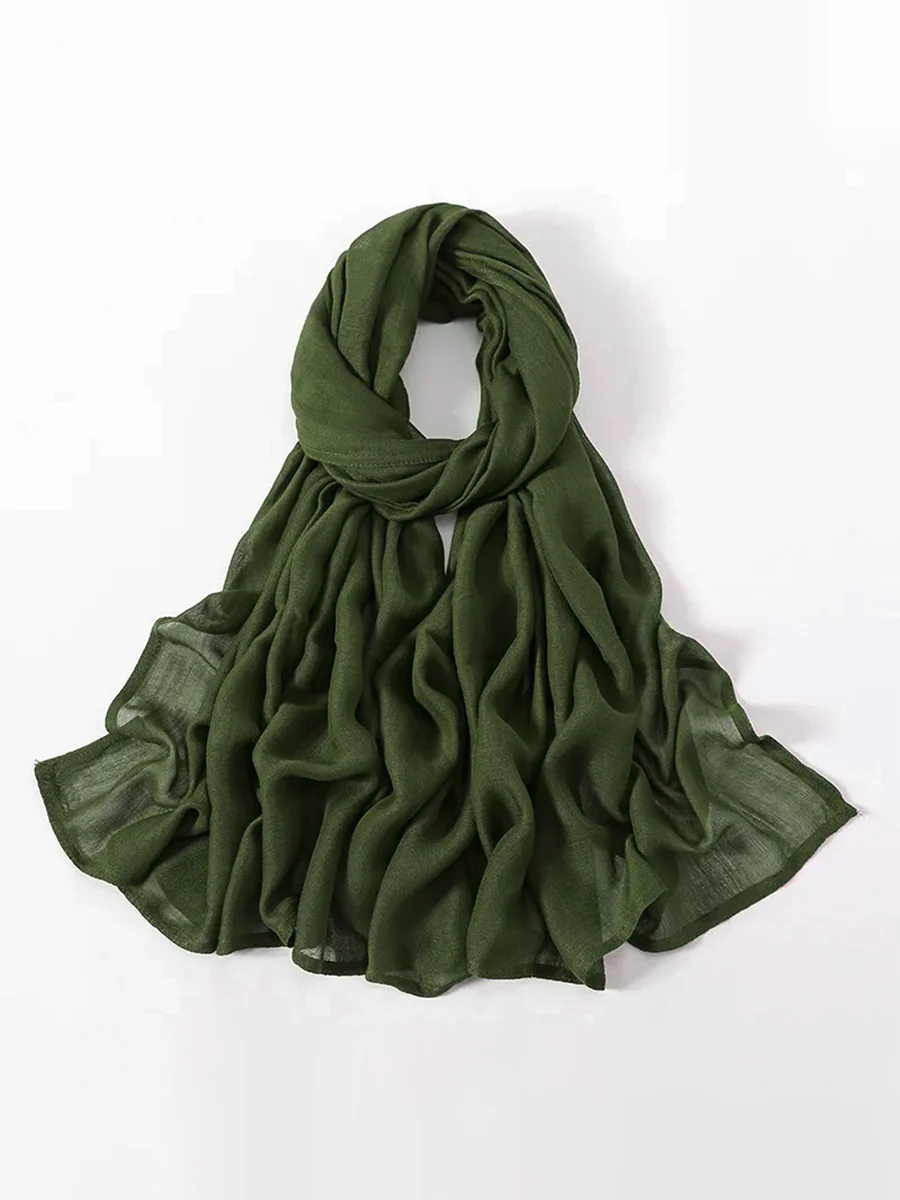 Modal Hijabs - Olive - Image 2