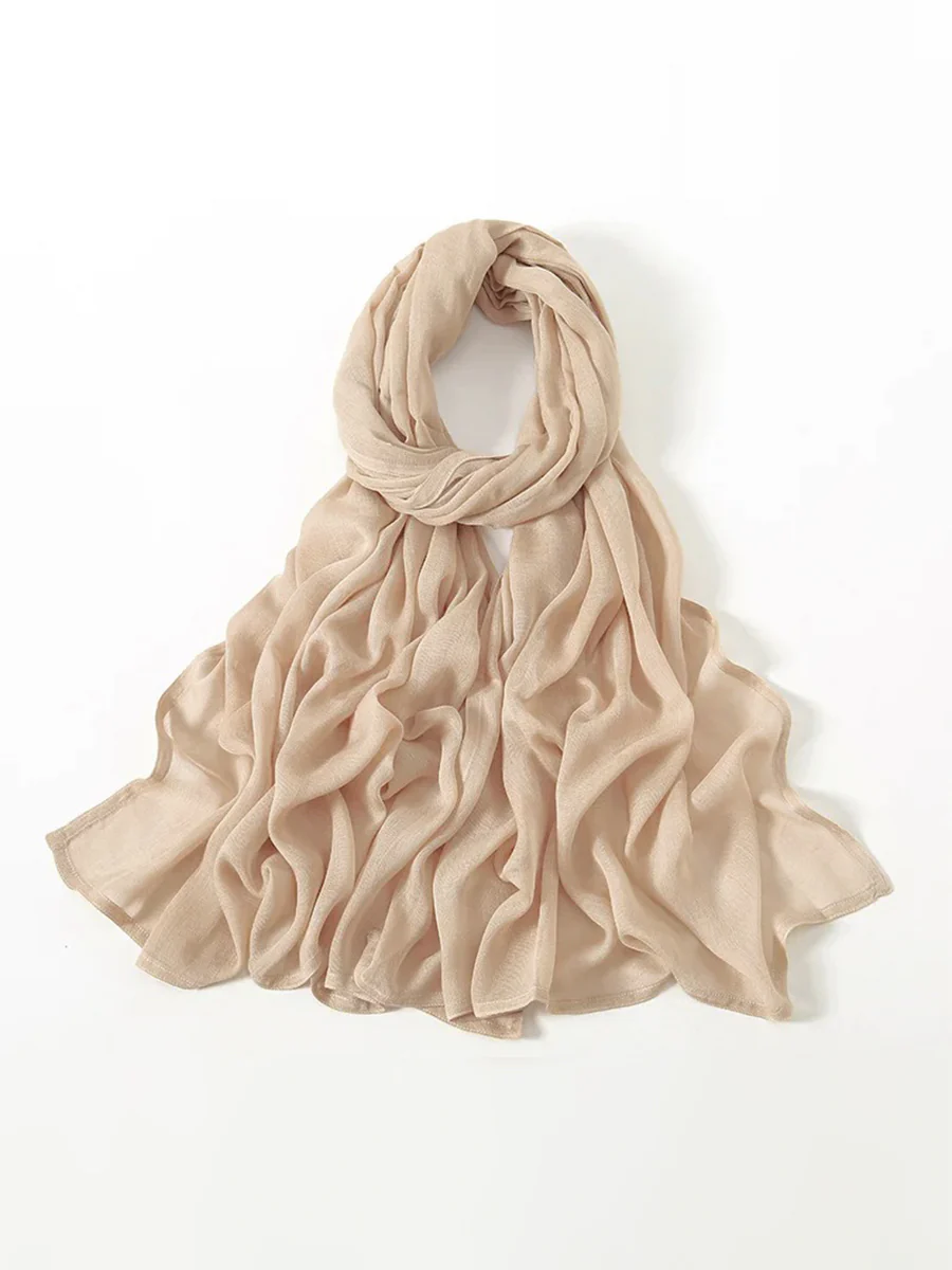 Modal Hijabs - Wheat Brown - Image 2