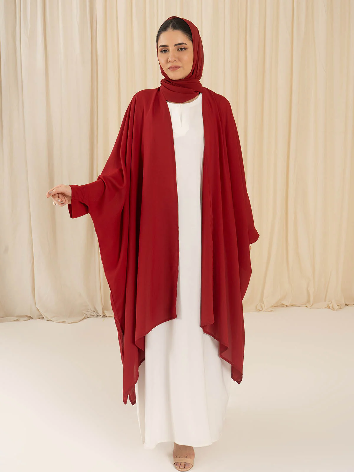 Modest Shrugs - Maroon - Image 3