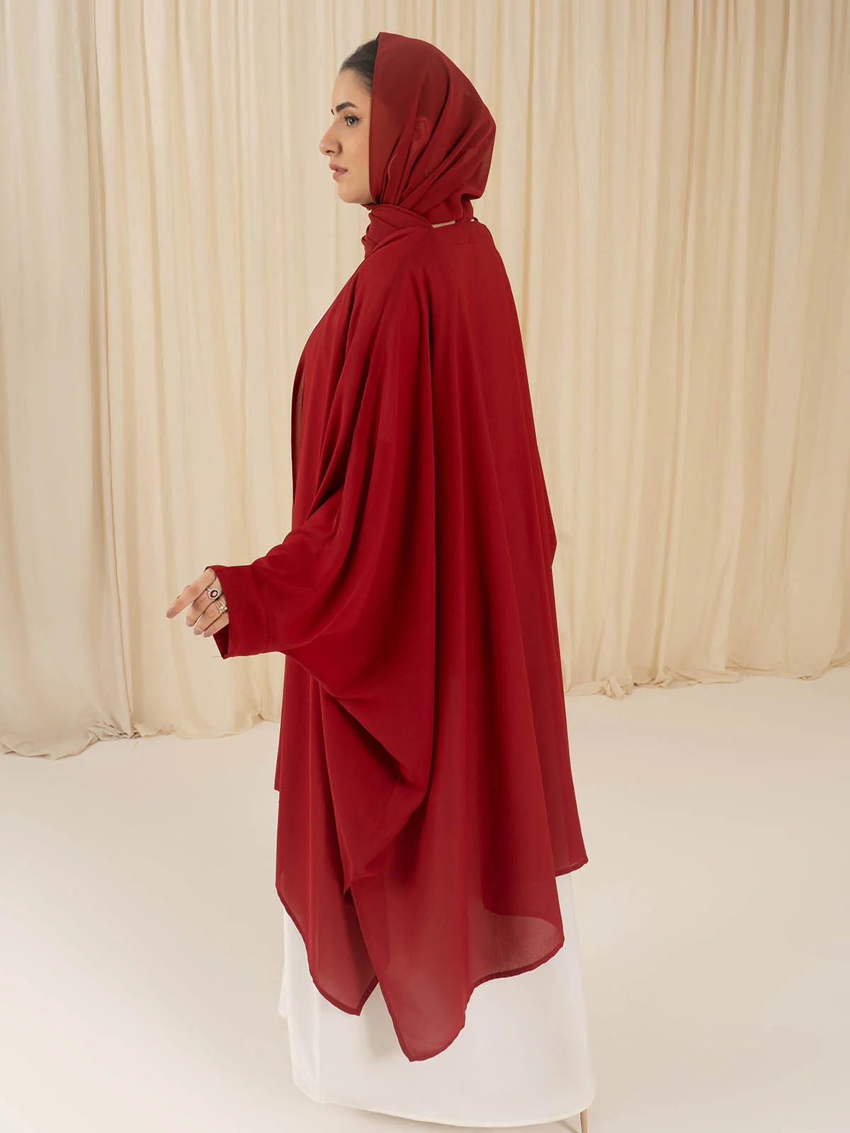 Modest Shrugs - Maroon - Image 5