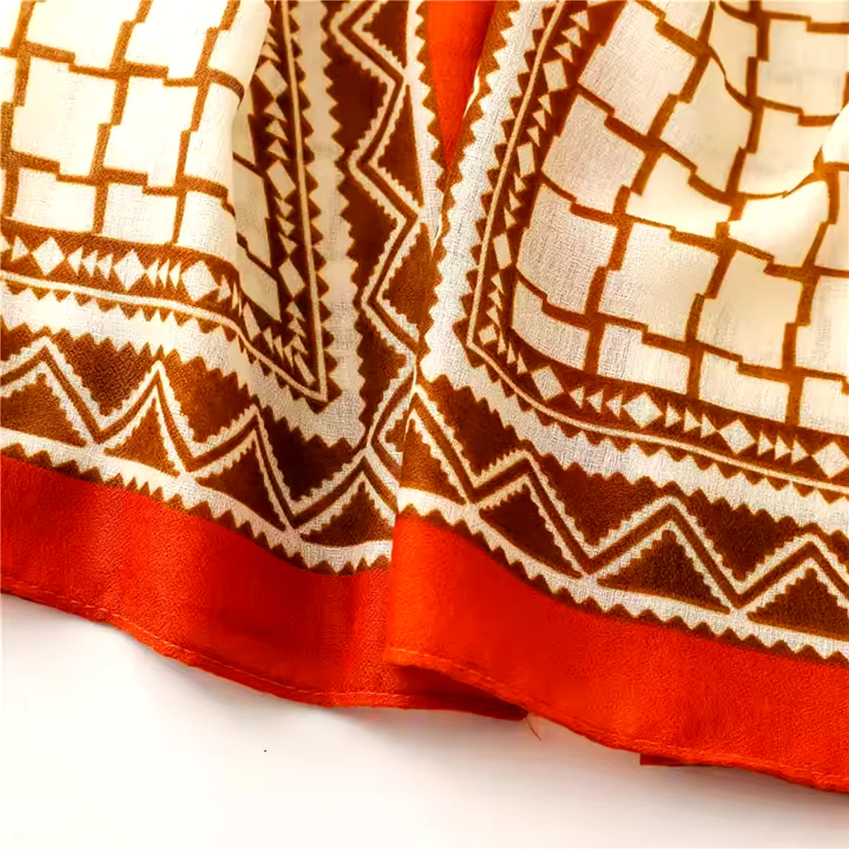 Printed Cashmere Shawl - 07 - Image 3