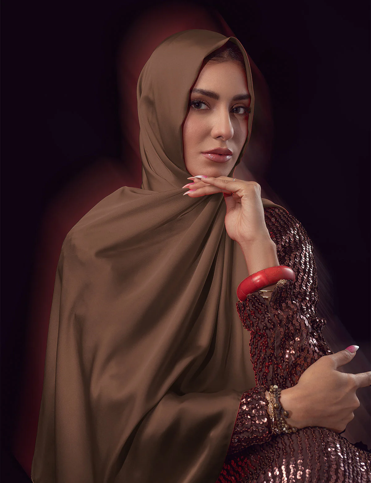 Satin Silk - Chocolate - Image 2