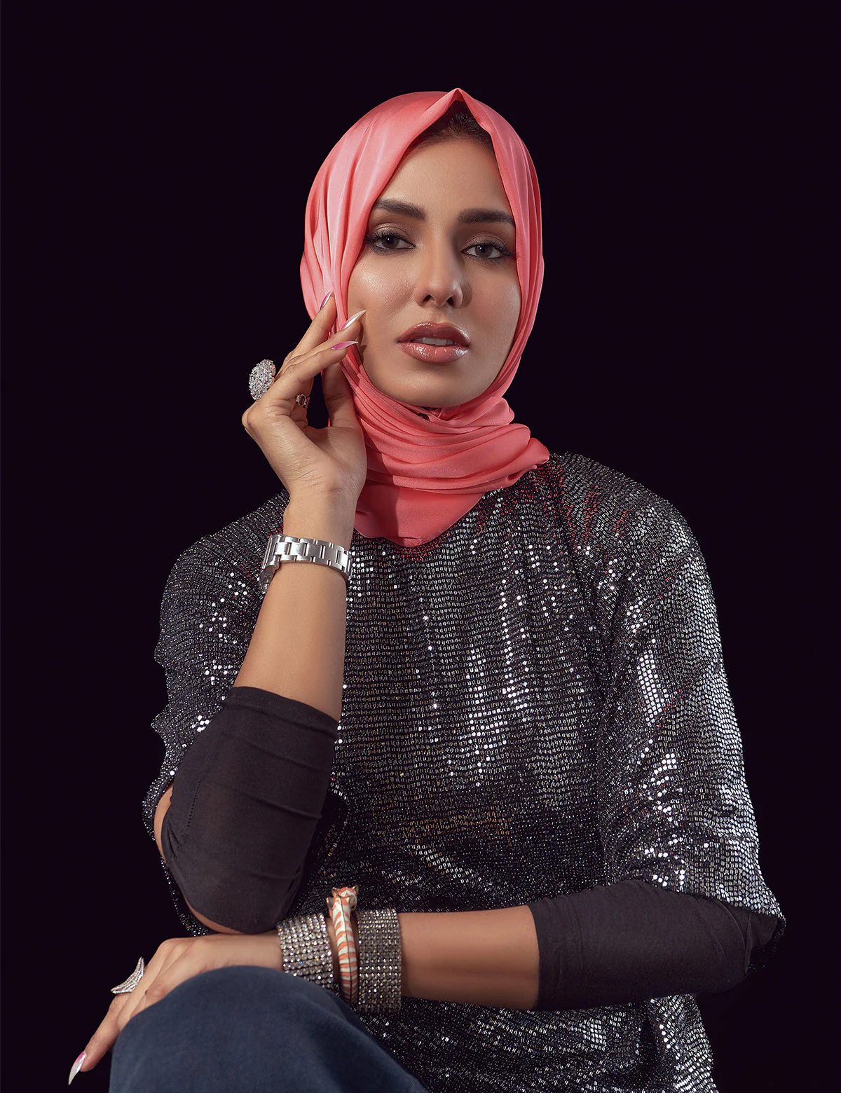 Satin Silk - Flamingo - Image 5
