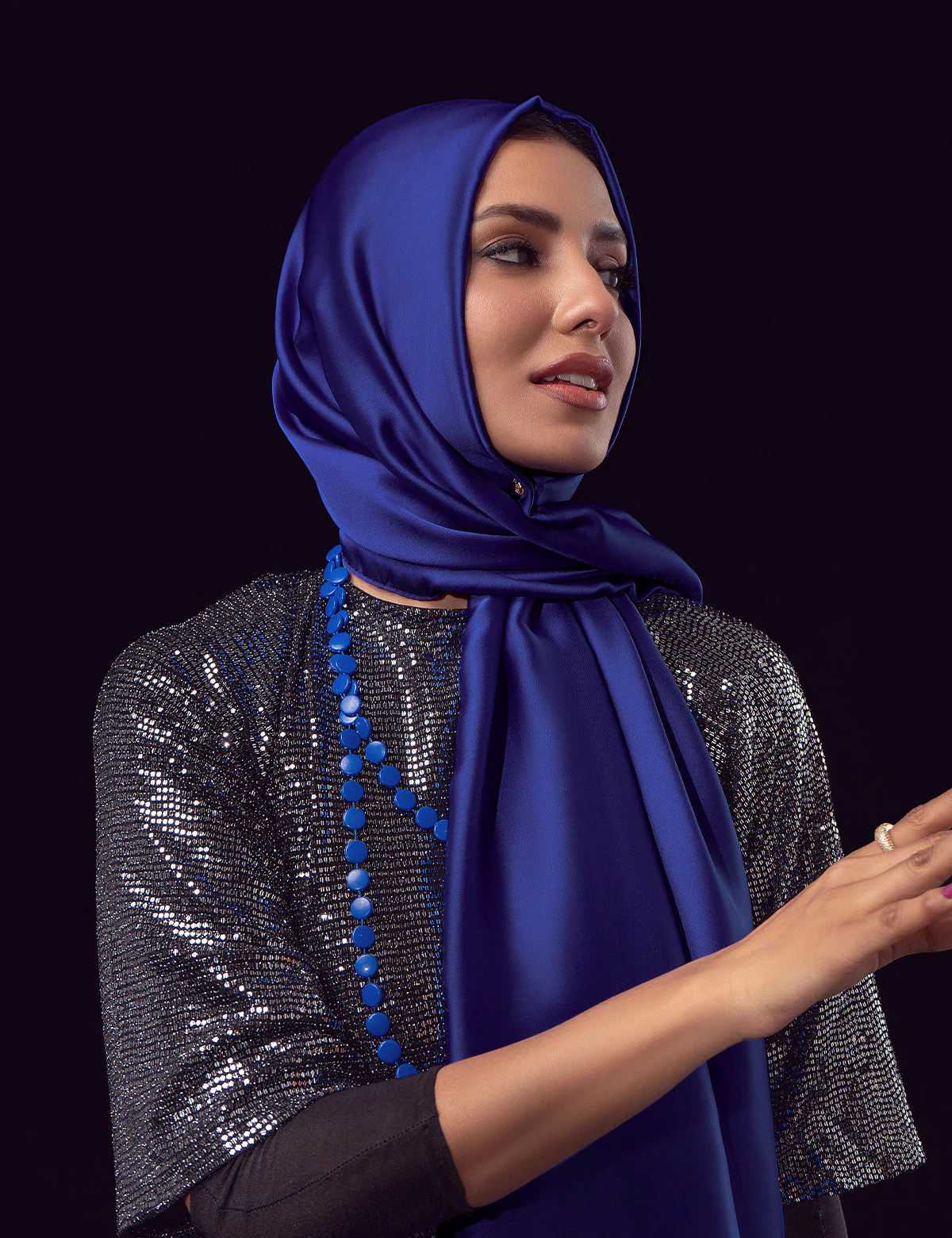 Satin Silk - Royal Blue - Image 5