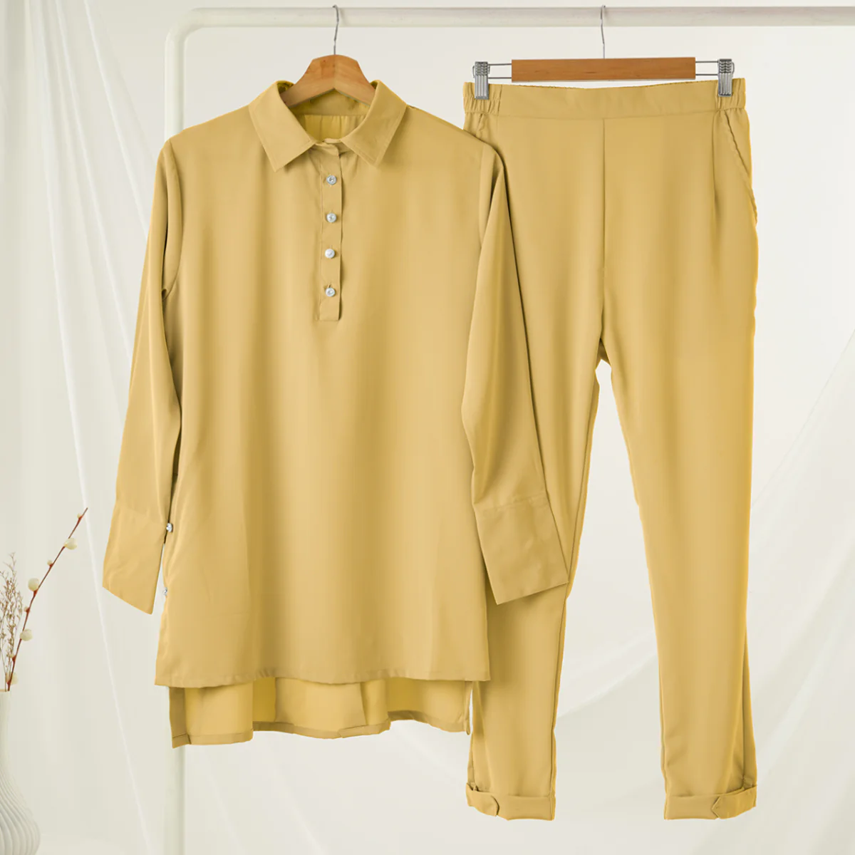 Seminal Co-Ord Sets - Mustard - Image 3