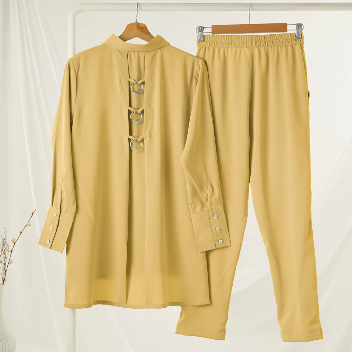 Seminal Co-Ord Sets - Mustard - Image 4