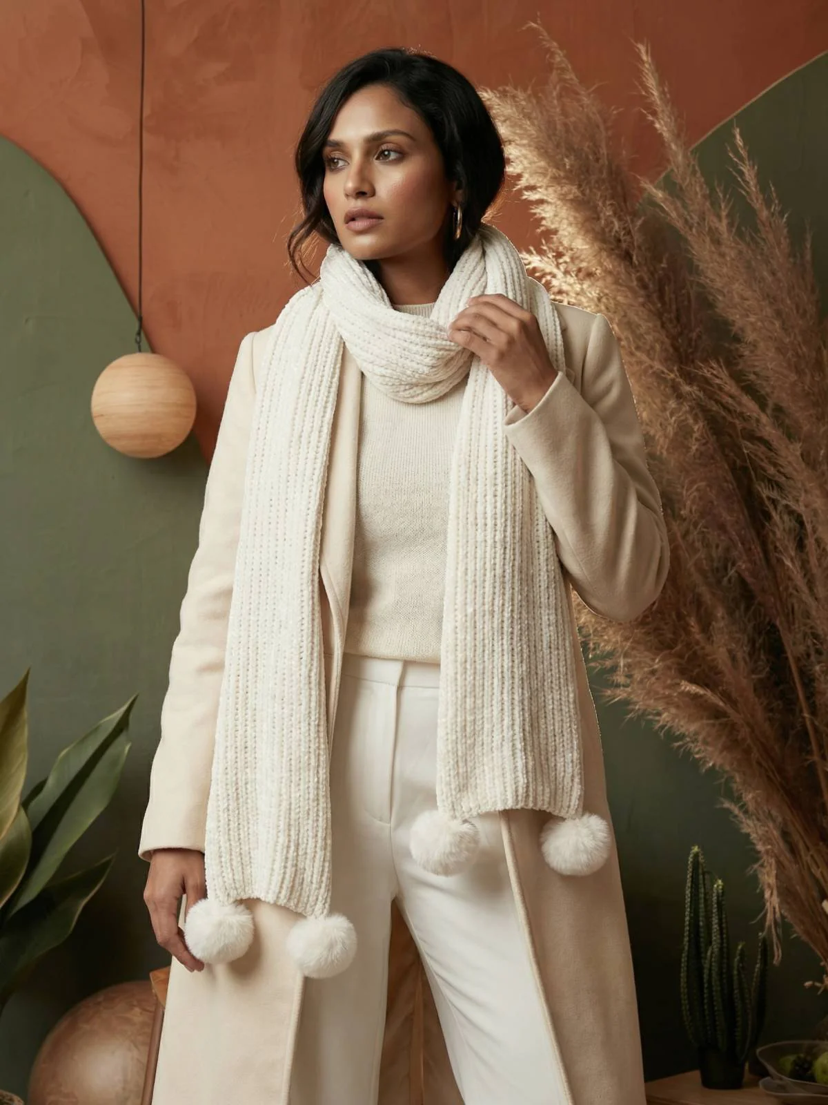 Snuggle-soft Muffler - White - Image 2
